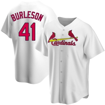 Alec Burleson Youth Nike White St. Louis Cardinals Home Replica Custom Jersey Size: Extra Large