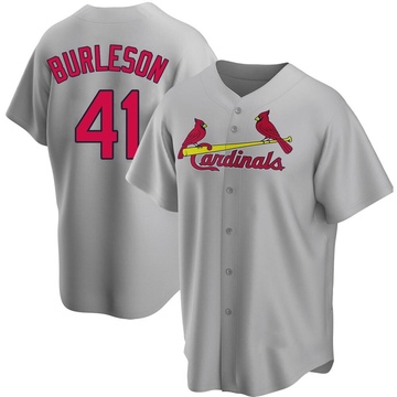 Alec Burleson Men's Nike Cream St. Louis Cardinals Alternate Replica Custom Jersey Size: Large