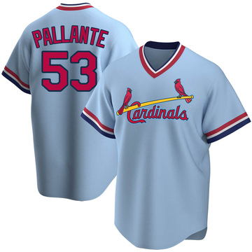 Andre Pallante Men's Nike Cream St. Louis Cardinals Alternate Replica Custom Jersey Size: Small