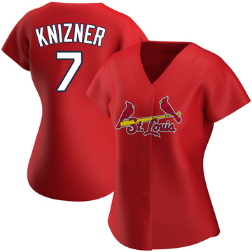 Fanatics (Nike) Andrew Knizner St Louis Cardinals Replica Road Jersey - Grey, Grey, 100% POLYESTER, Size XL, Rally House