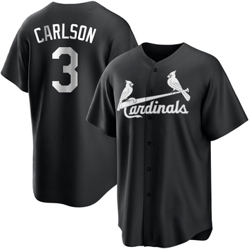 Nike Youth St. Louis Cardinals Dylan Carlson #3 White Replica Baseball  Jersey