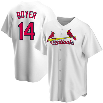 St. Louis Cardinals on X: Tonight's #Cardinals throwback jerseys include a  black arm band in memory of Ken Boyer. #82Reunion  / X