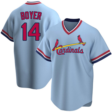 St. Louis Cardinals on X: Tonight's #Cardinals throwback jerseys include a  black arm band in memory of Ken Boyer. #82Reunion  / X