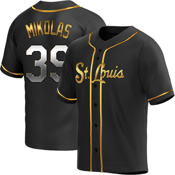 St. Louis Cardinals #39 Miles Mikolas Mlb Golden Brandedition White Jersey  Gift For Cardinals Fans - Dingeas