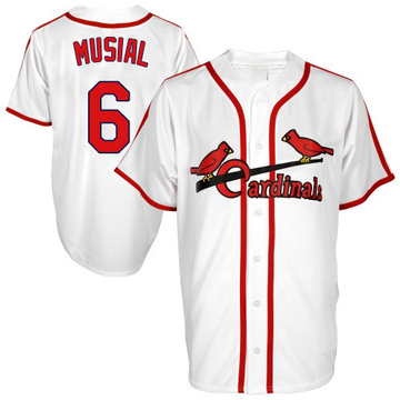Stan Musial St. Louis Cardinals Signed Framed Jersey - White – All