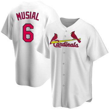 Stan Musial Cooperstown Replica Jersey (Size 50/Medium)