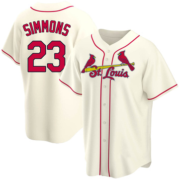 Ted Simmons Signed Cardinals Road Jersey (JSA COA) St. Louis Catcher 1 –  Super Sports Center