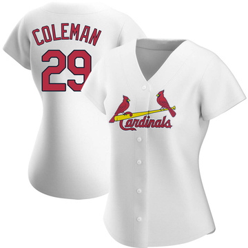 Vince Coleman St.Louis Cardinals Throwback Home Jersey – Best Sports Jerseys