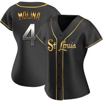 Yadier Molina #4 St. Louis Cardinals Gold-Black Edition Printed Baseball  Jersey XS-5XL-M - Jerseys & Cleats, Facebook Marketplace